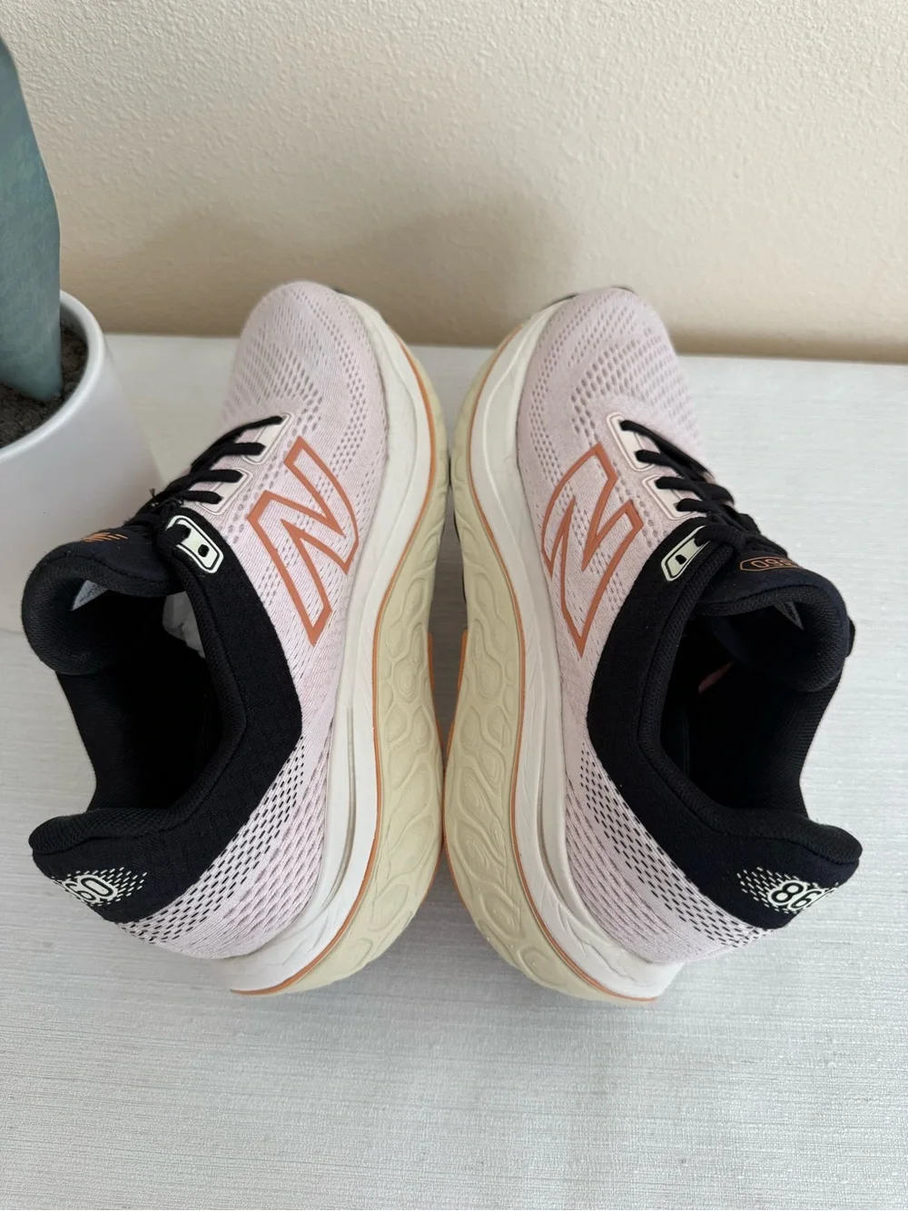 New Balance light pink